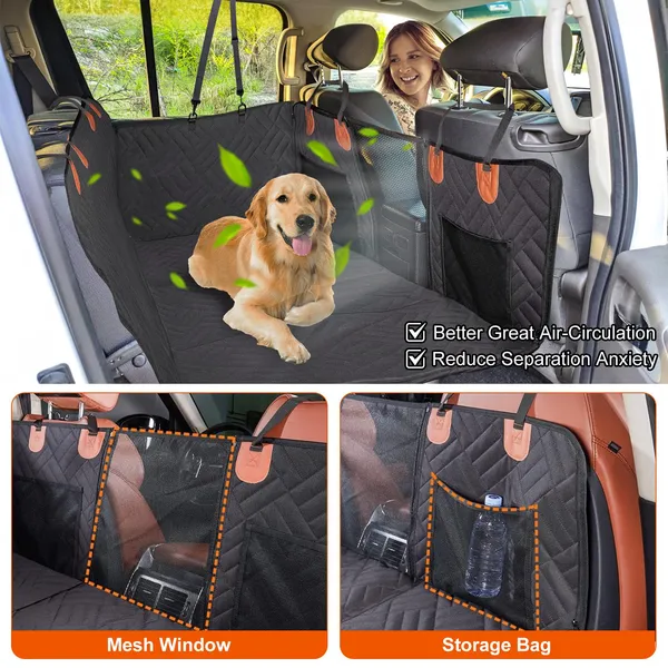Waterproof Back Seat Dog Car Seat Cover