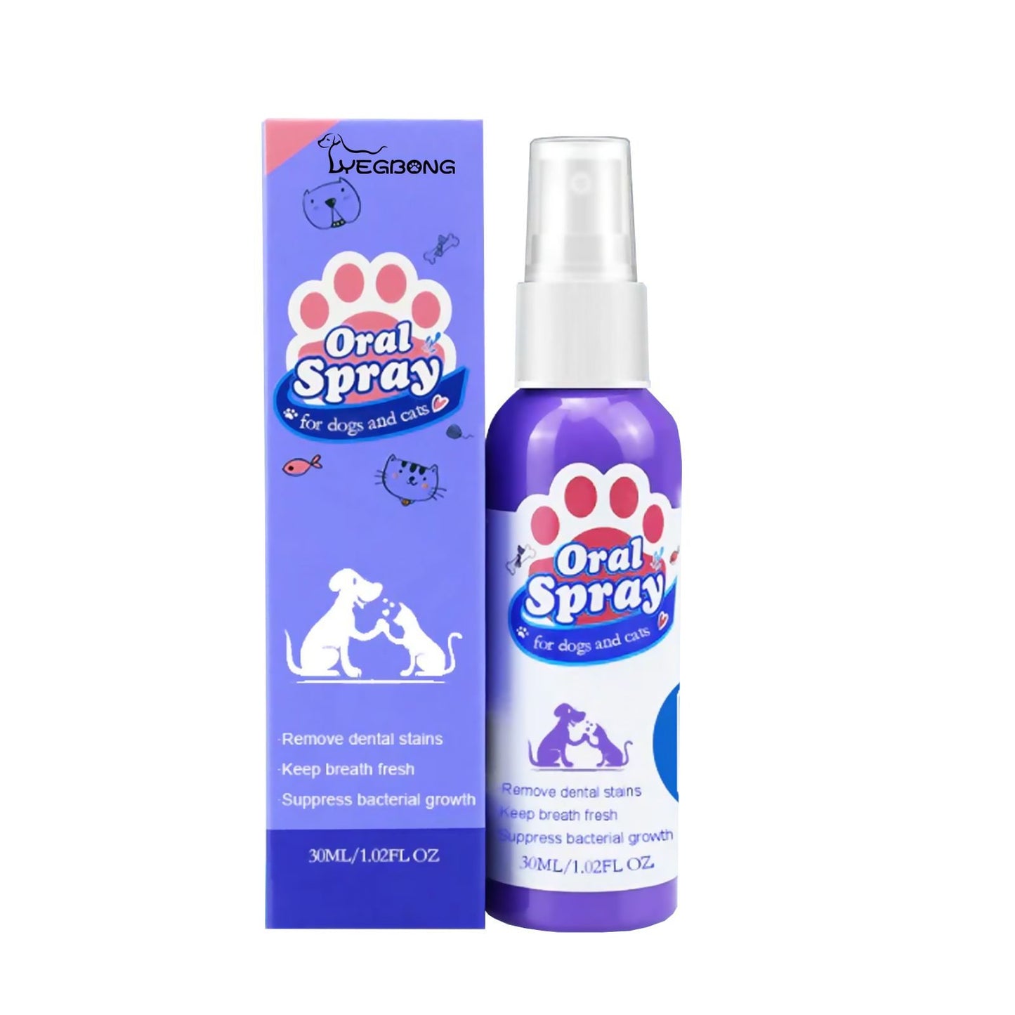 Dental Care for Dogs Tooth Cleaning Spray
