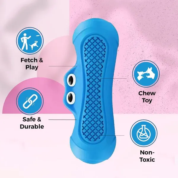 Squeaky Monster Dental Toy