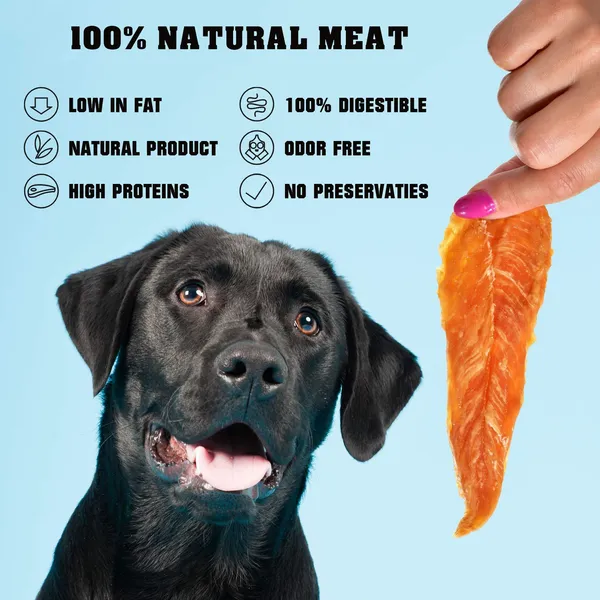 Chicken Dog Jerky Treats - 1.5 Lbs