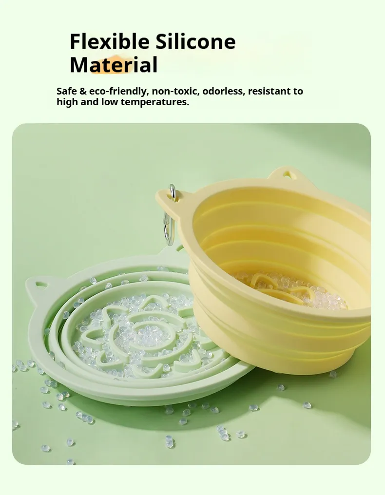 Collapsible Travel Dog  Bowl