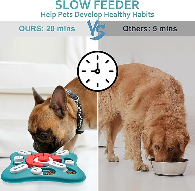 Puzzle Dog Treat Dispensers Toys
