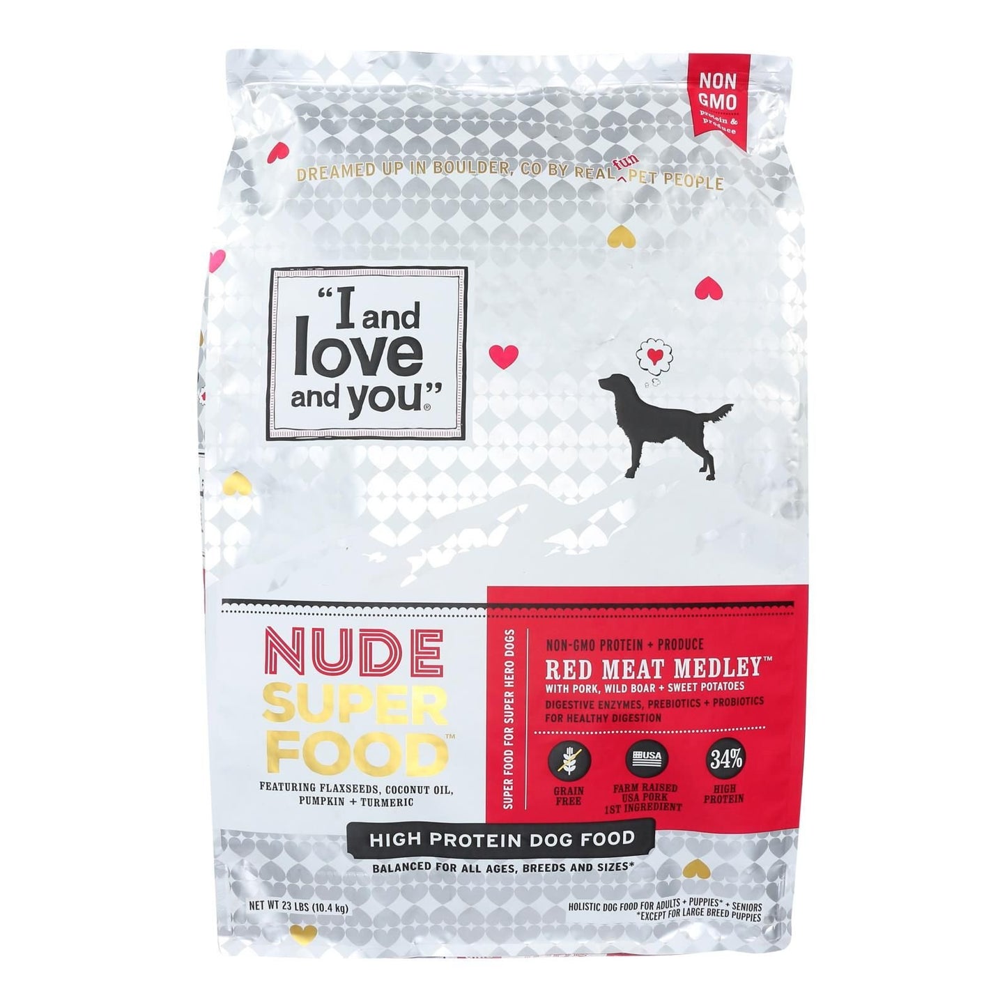 I and Love and You I and Dog Kibble – 23 lbs