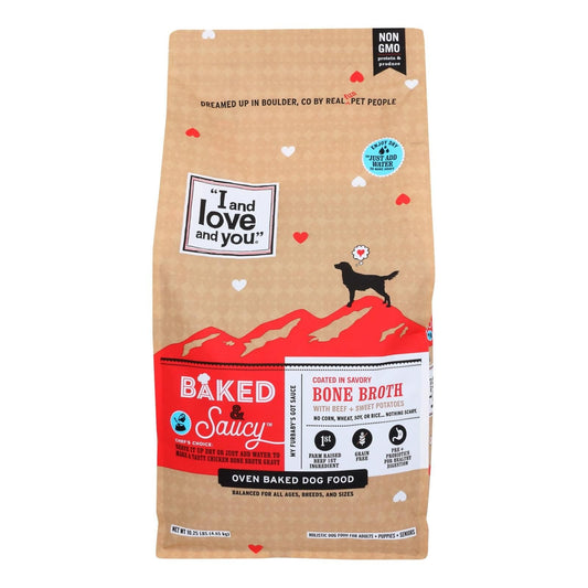 Baked and Saucy Dry Adult Dog Foods - 10.25 Lbs
