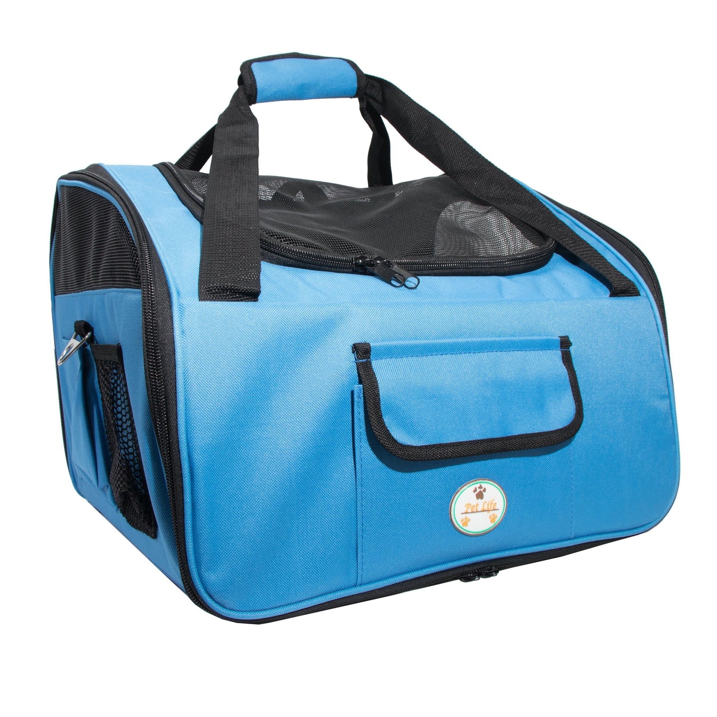 Collapsible Travel Wire Folding Dog Car Seat Carrier