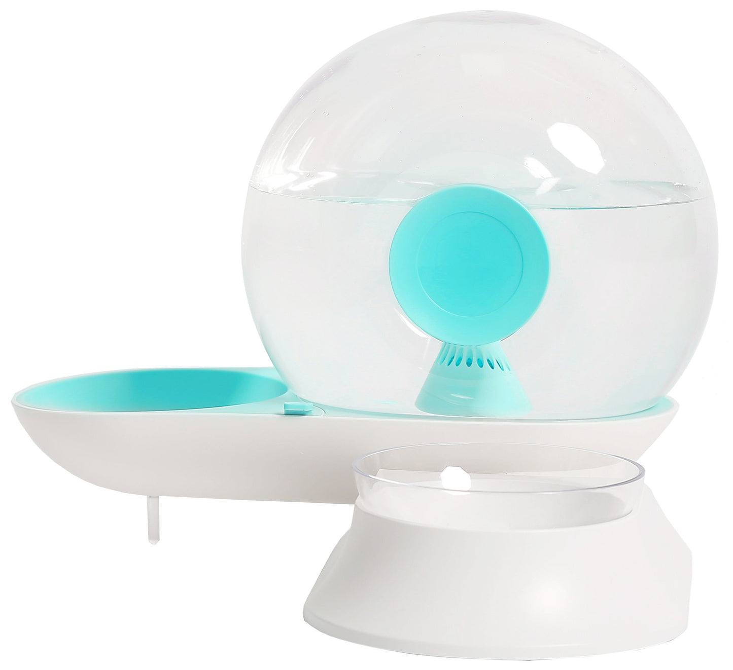 2-in-1 Automatic Food and Dog Water Bowl