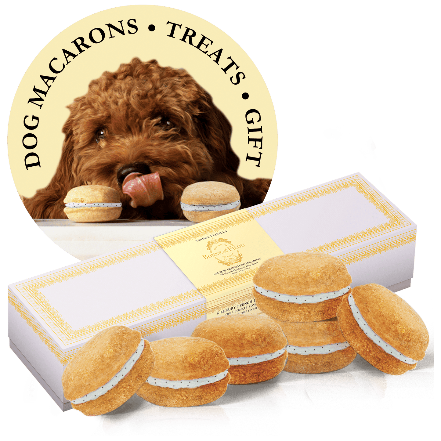 Dog Macarons