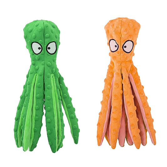 2Pcs Interactive Dog Plush Toys