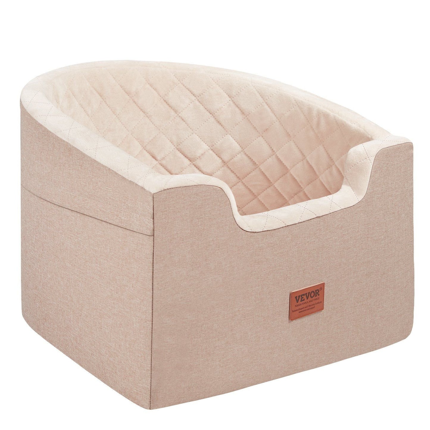 Waterproof Booster Dog Car Seat up to 55lbs