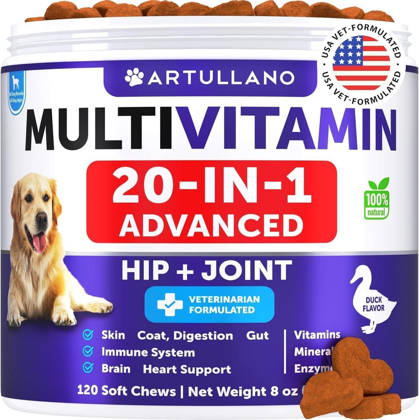 20 in 1 Multi-Vitamin Supplements for Dogs