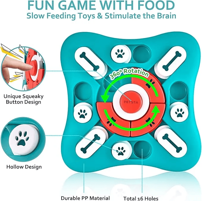 Puzzle Dog Treat Dispensers Toys