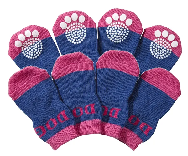 Dog Shoes with Rubberized Soles
