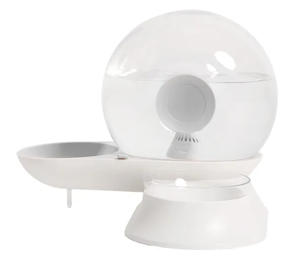 2-in-1 Automatic Food and Dog Water Bowl