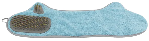 2-in-1 Hand-Inserted Microfiber Grooming Accessories for Dogs