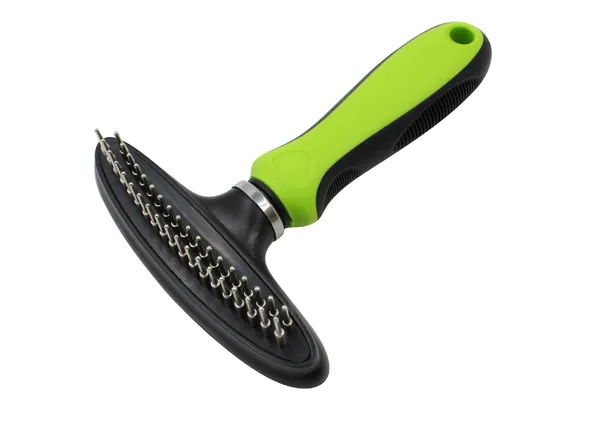 Dual-Row Undercoat Rake for Dogs