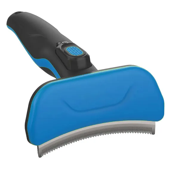 Easy Self-Cleaning Deshedder Grooming  Dog Combs