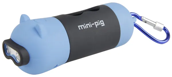 'Oink' Dog Poop Bag Holders and LED Flashlight