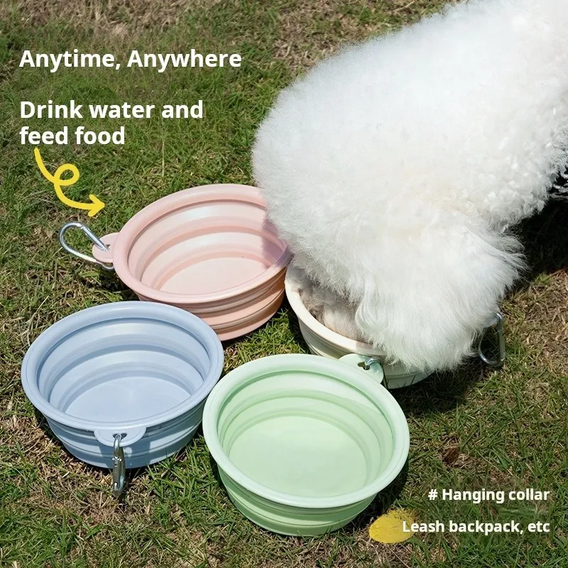 Portable Foldable Dog Travel Bowl
