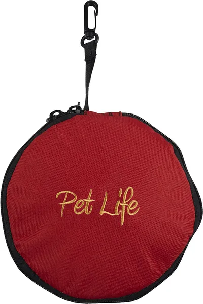 Double Food and Water Dog Travel Bowls